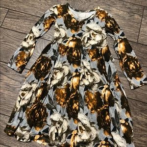 Posh Peanut 4T Paige Peony Dress